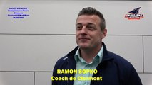 Hockey sur glace Interview de Ramon Sopko, Coach des Sangliers Arvernes, 06/02/2021 (D1 – 2ème Journée Championnat de France) Clermont-Ferrand VS Mont-Blanc)