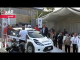 الأمير فيصل بن الحسين خلال افتتاح رالي الأردن