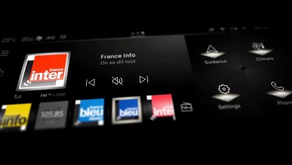 Le système d’info-divertissement DS Iris System reprend l’ergonomie d’un smartphone