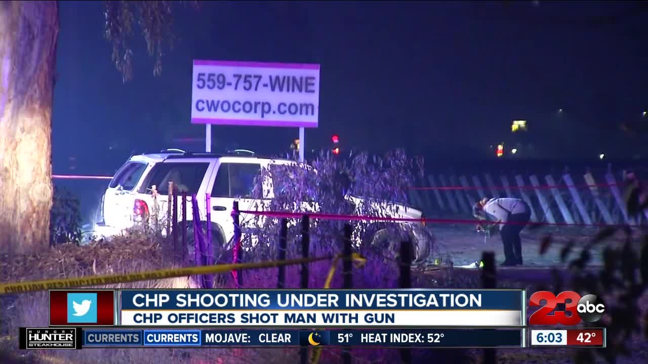 Tulare County Sheriff's Office investigating shooting involving officer from the CHP