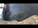 حريق هائل في مستشفى فرح بجبل عمّان