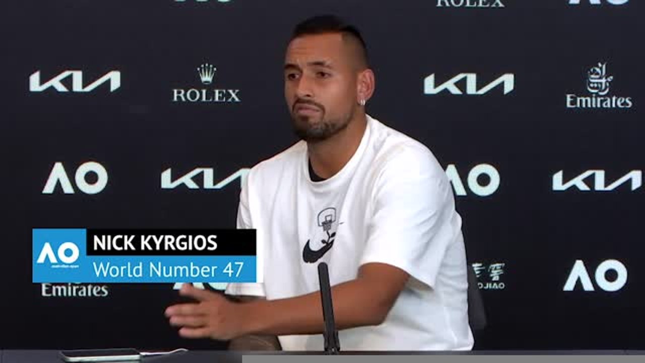 Kyrgios brands Djokovic 'a strange cat'