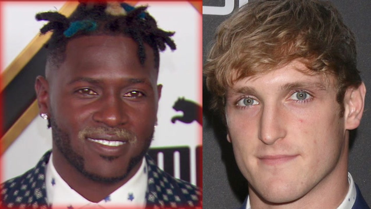 Logan Paul Reacts To Antonio Brown Touchdown & Super Bowl Win
