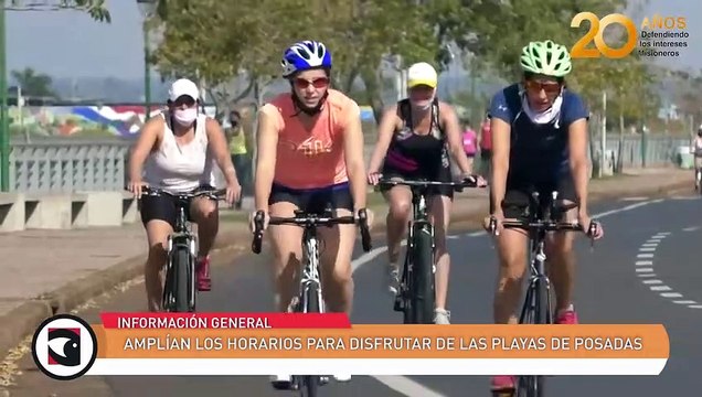 Amplían los horarios para disfrutar de las playas de Posadas