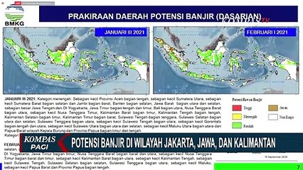 Ini Kata BMKG Untuk Potensi Banjir di Wilayah Jakarta, Jawa, dan Kalimantan