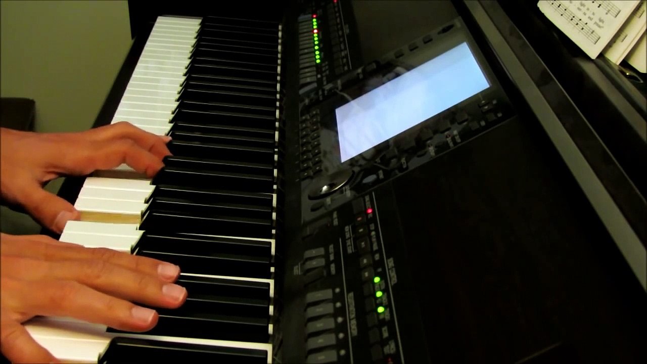 America the Beautiful - piano instrumental with lyrics