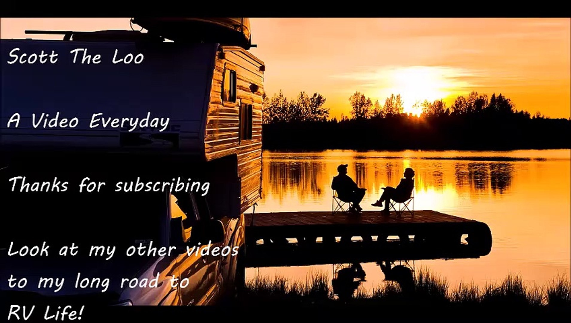 ⁣Another glorious day at the campground