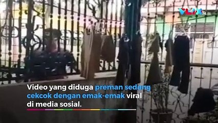 Sok Malak Emak-Emak, Preman Ini Ujungnya Malu Sendiri