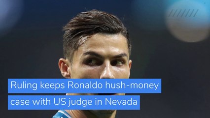 Ruling keeps Ronaldo hush-money case with US judge in Nevada, and other top stories in US news from February 09, 2021.