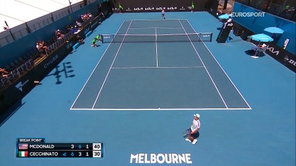 Highlights | Mackenzie McDonald - Marco Cecchinato