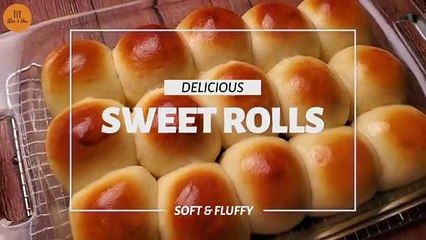 Homemade Sweet Dinner Rolls || Soft & Fluffy Sweet Dinner Rolls || Perfect Sweet Buns || Milk bread