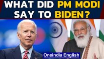 PM Modi speaks to US President Biden after inauguration | Oneindia News