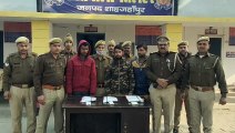 शाहजहांपुर: पुलिस ने तीन मादक पदार्थ तस्करों को किया गिरफ्तार
