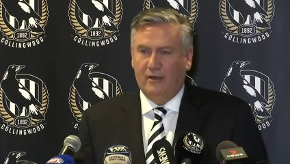 Eddie McGuire stands down as Collingwood president
