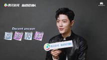 [ENG SUB] 210209 Xiao Zhan on Tencent Star's Meeting Room - Interview on Douluo Continent