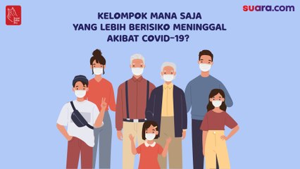 Videografis: Kelompok Mana Saja yang Lebih Berisiko Meninggal Akibat Covid-19