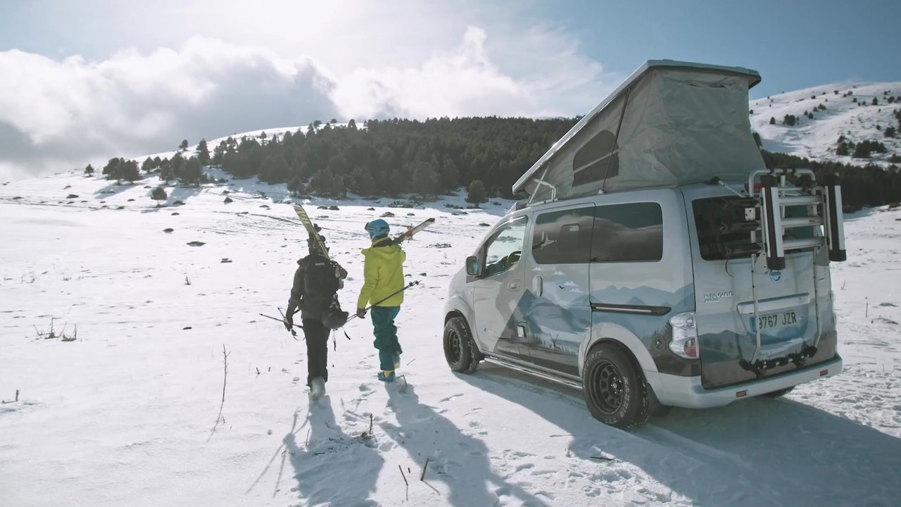 Für frostige Abenteuer - Nissan e-NV200 Winter Camper Concept