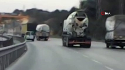 İstanbul’da trafikte makas atan araç kamerada