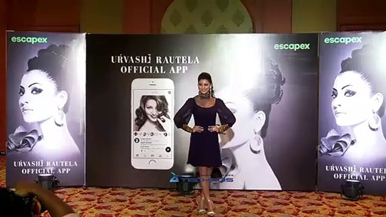 Urvashi Rautela Launches Her Mobile App