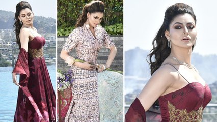 Urvashi Rautela Sensuous & Sexy Bridal Cover Shoot For Wedding Vows Magazine