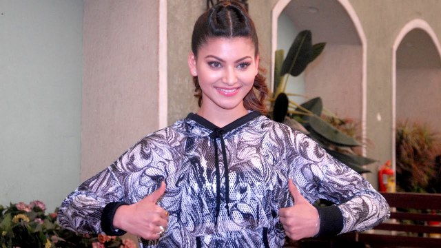 Urvashi Rautela At 'Roller Skating & Hula Hoop' event