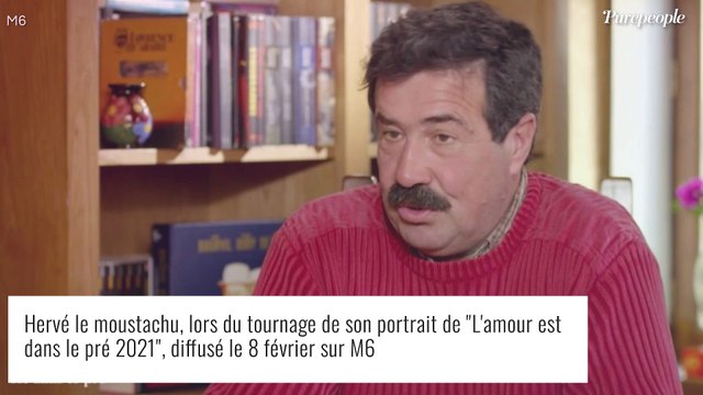 Hervé le moustachu (L'amour est dans le pré) est passé à côté de quelque chose avec son ex