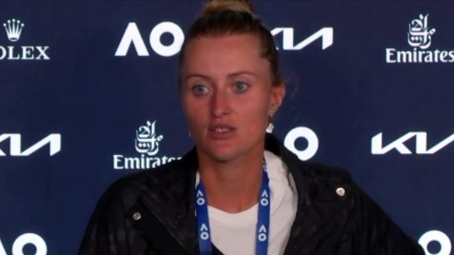 Open d'Australie 2021 - Kristina Mladenovic : C'est une sacrée belle victoire mais en soi, ce n'est qu'un premier tour