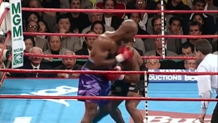 Mike Tyson (USA) vs Evander Holyfield (USA) KNOCKOUT, BOXING fight, HD