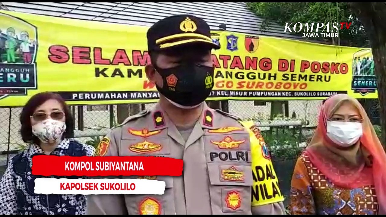Suasana Hari Pertama PPKM Mikro Surabaya