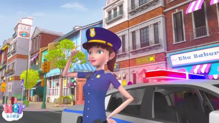Polis Arabası şarkısı  Police çizgi film  - Çoçuk Şarkıları