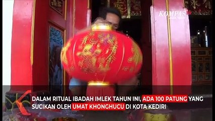 Tradisi Pembersihan Rumah Ibadah Jelang Imlek