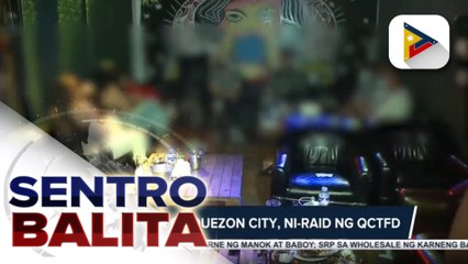 Resto bar na walang business permit at nakitaan ng paglabag sa health protocols, ni-raid ng QCTFD