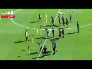 التدريب الأخير لمنتخب النشامى استعدادا للبطولة الآسيوية