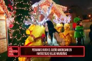 Peruanos viven el sueño americano en fantásticas villas navideñas