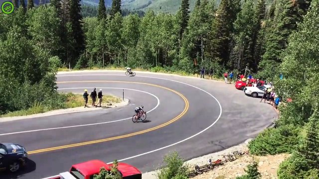 Attention à la vitesse dans la descente d'un col
