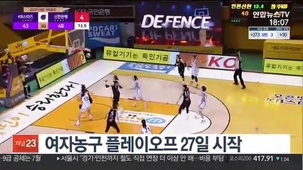 여자농구 플레이오프 27일 시작…챔피언결정 최종전은 3월 15일
