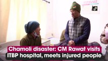 Chamoli disaster: CM Rawat visits ITBP hospital, meets injured people