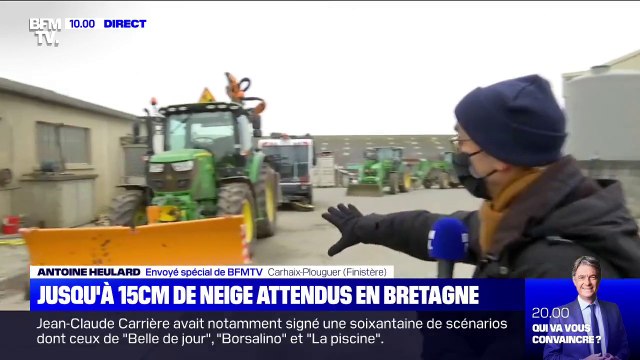 La Bretagne se prépare à saler ses routes pour affronter l'épisode neigeux