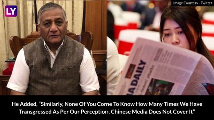 China On VK Singh’s Remarks On LAC: Union Minister Says India Has Crossed LAC More Times Than China; ‘Unwitting Confession’ Says Beijing