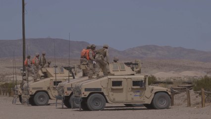 U.S. Marines Firing 50 Caliber & M240B Machine Guns