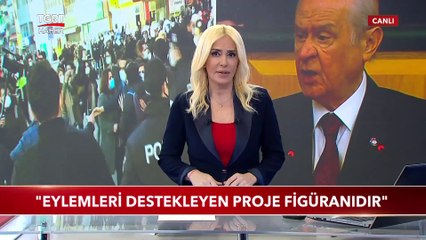 Bahçeli: Eylemleri Destekleyen Proje Figüranıdır