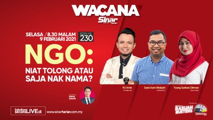 [LIVE] NGO: Niat tolong atau saja nak nama?