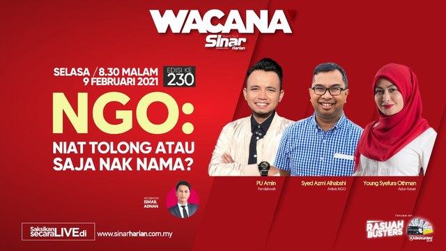 [LIVE] NGO: Niat tolong atau saja nak nama?