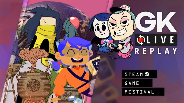 [GK Live Replay] Luma et Noddus vous présentent leurs coups de coeur du Steam Game Festival