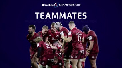 Damian de Allende on his Munster Rugby teammates