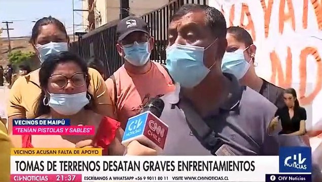 Intento de toma multicultural en Maipú - Chv Noticias
