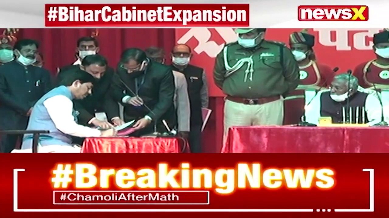 Bihar Cabinet Expansion Swearing-In Ceremony Underway NewsX