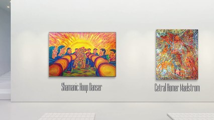 Virtual Print on Demand Art Gallery