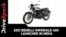 2021 Benelli Imperiale 400 Launched In India | Specs, Features, Prices & Other Updates