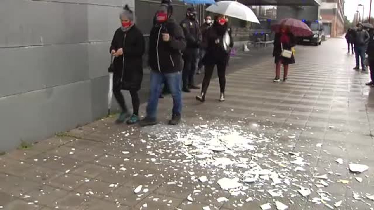 Los hosteleros protestan porque están pagando "los platos rotos" de la pandemia